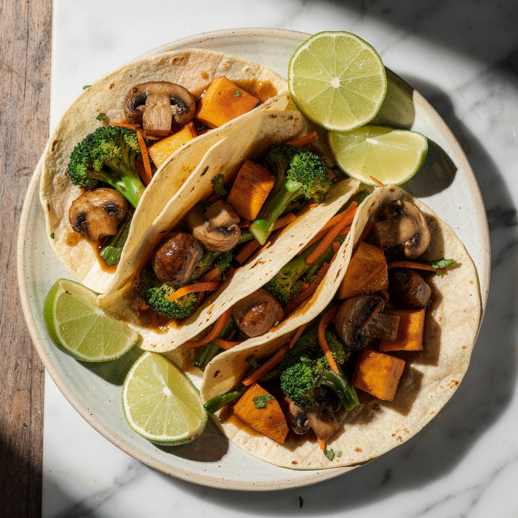 Spicy Stir-Fry Tacos