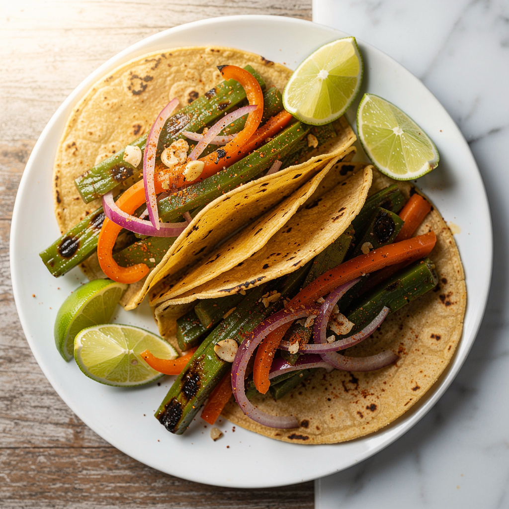 Grilled Nopales Tacos