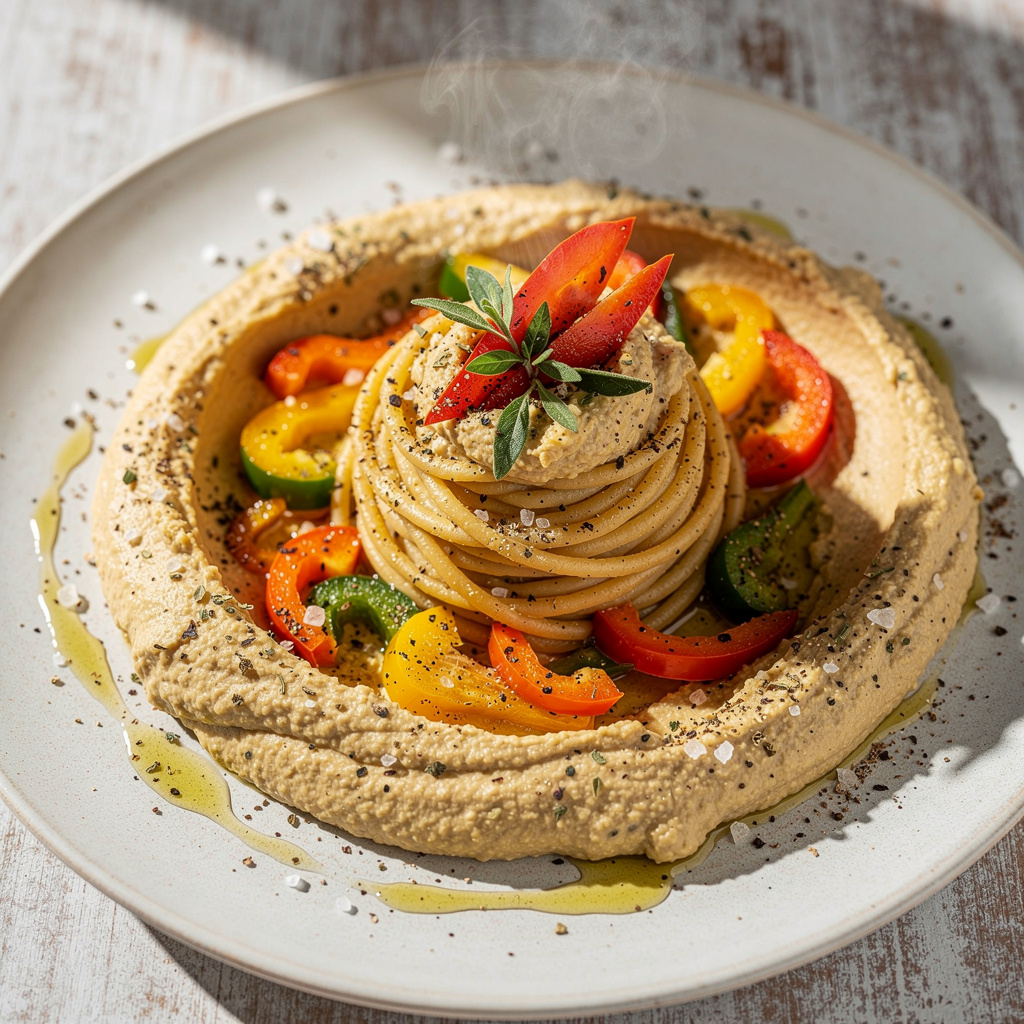 Hummus Pasta