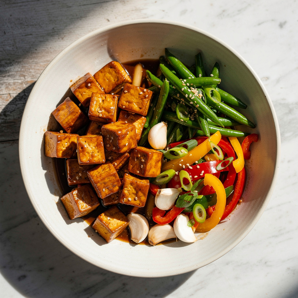 Easy Kung Pao Tofu
