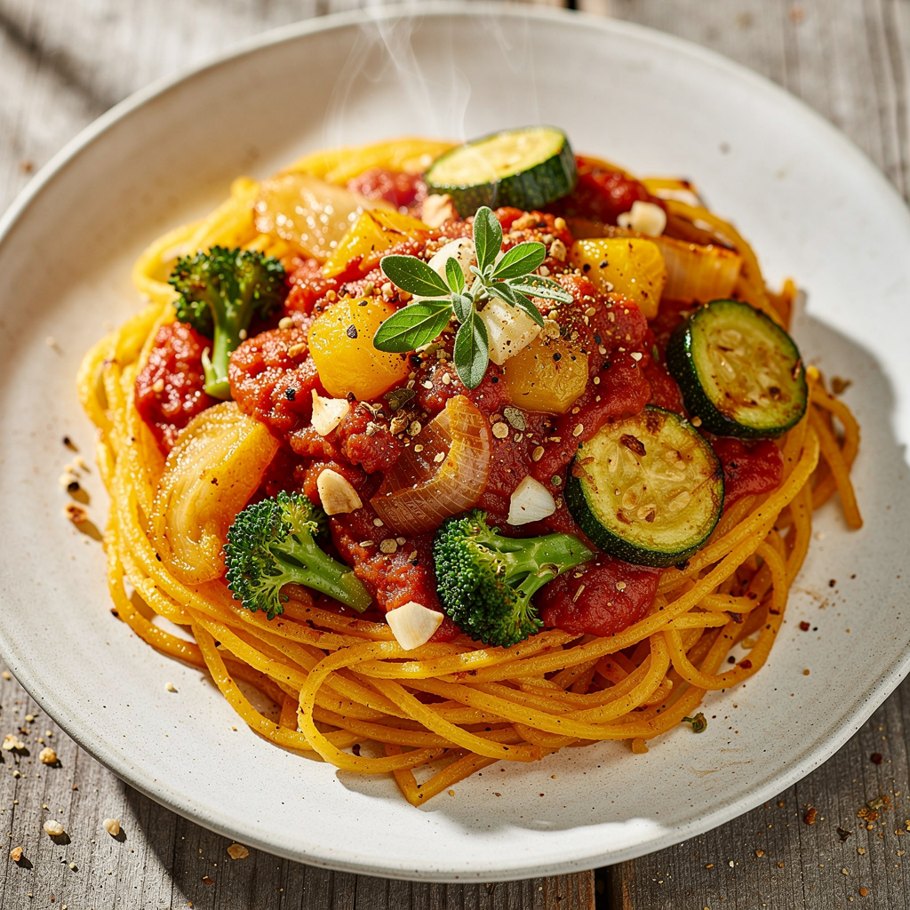 Baked Vegetable Marinara (Grain-free)