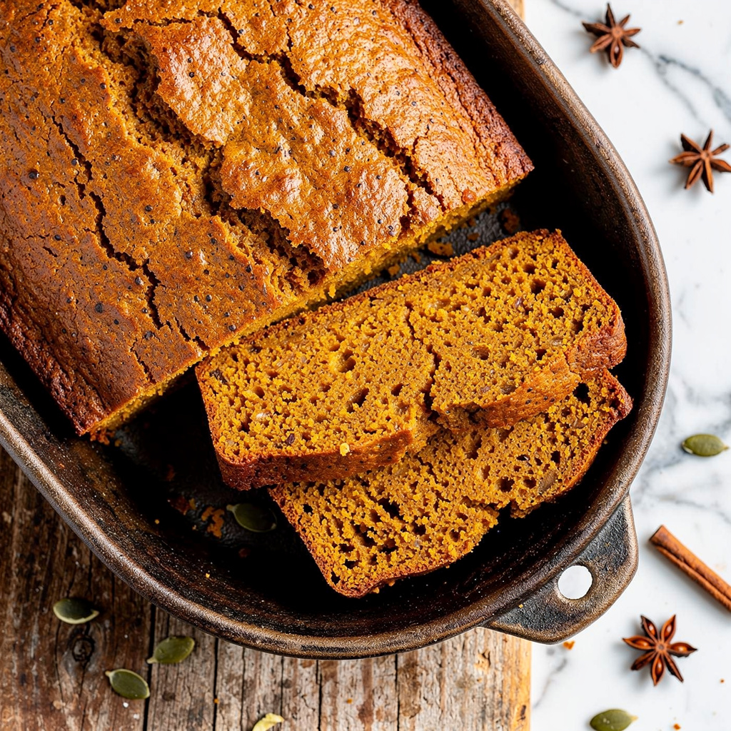Flourless Grain-Free Pumpkin Bread
