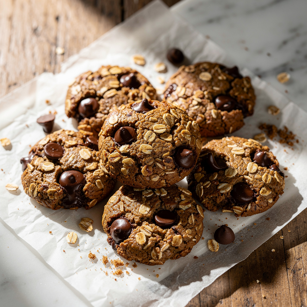 Flourless Chocolate-Chip Cookies