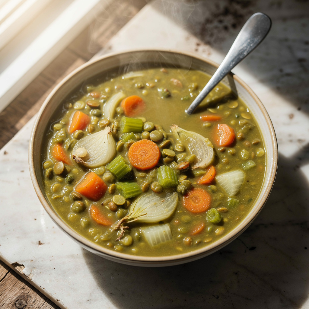 Slow-Cooker Split Pea Soup