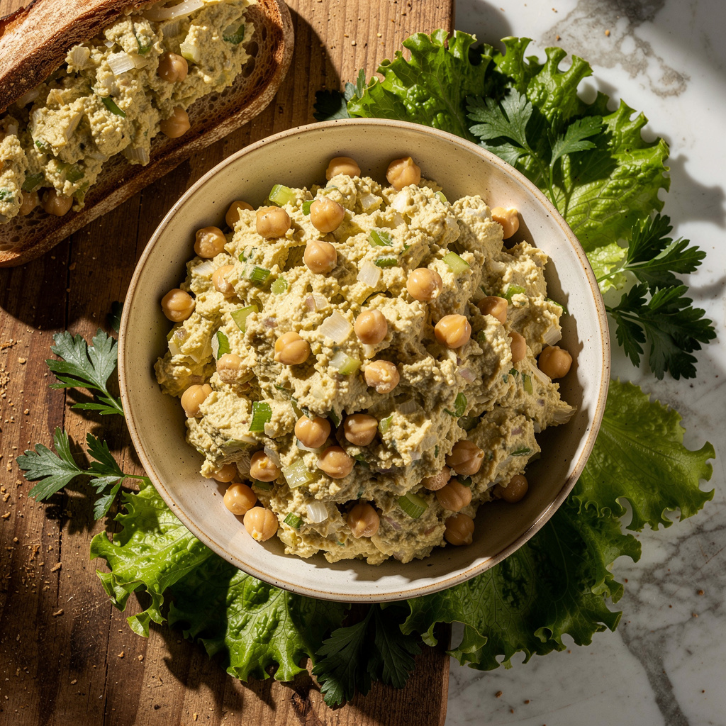 "No-Tuna" Salad Sandwich