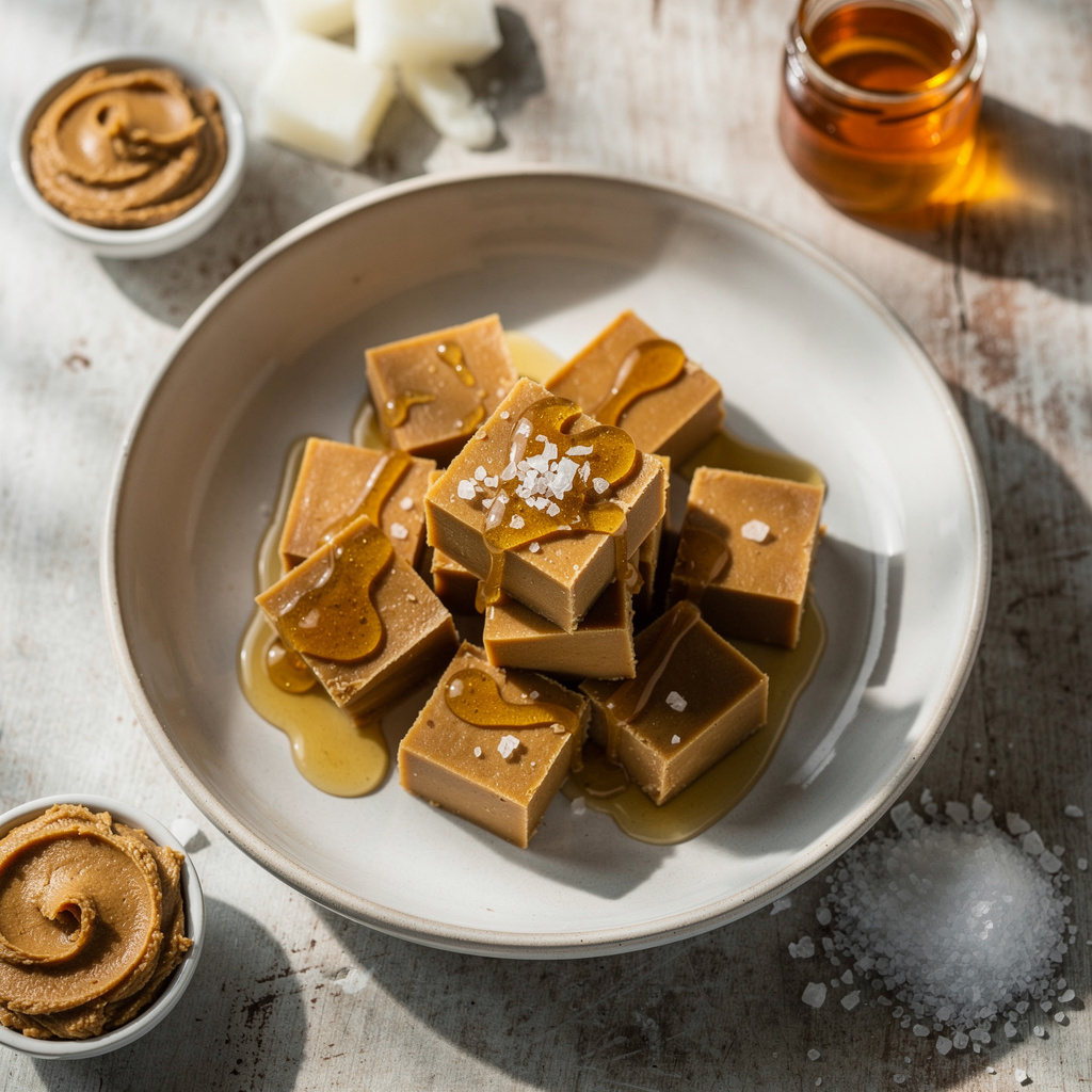 Almond Butter Fudge (Freezer Recipe)