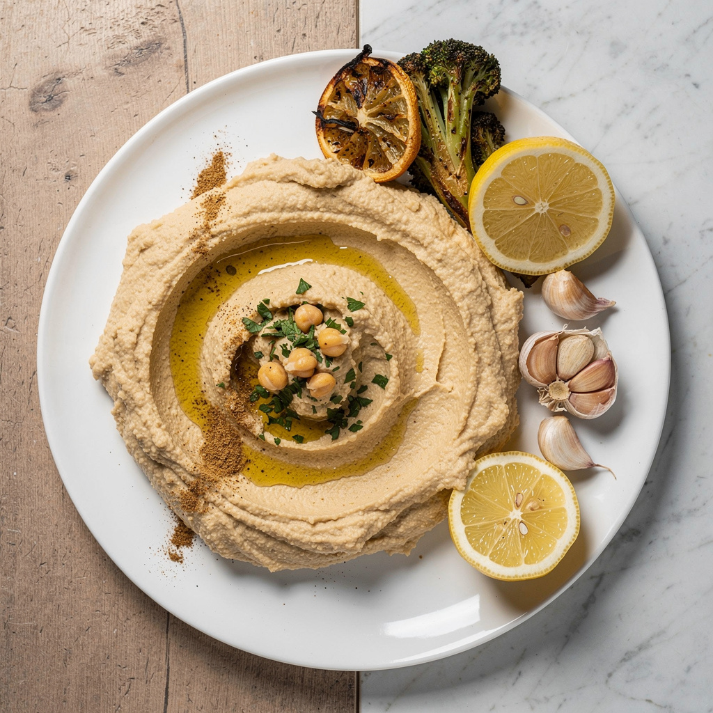 Almond Pulp Hummus
