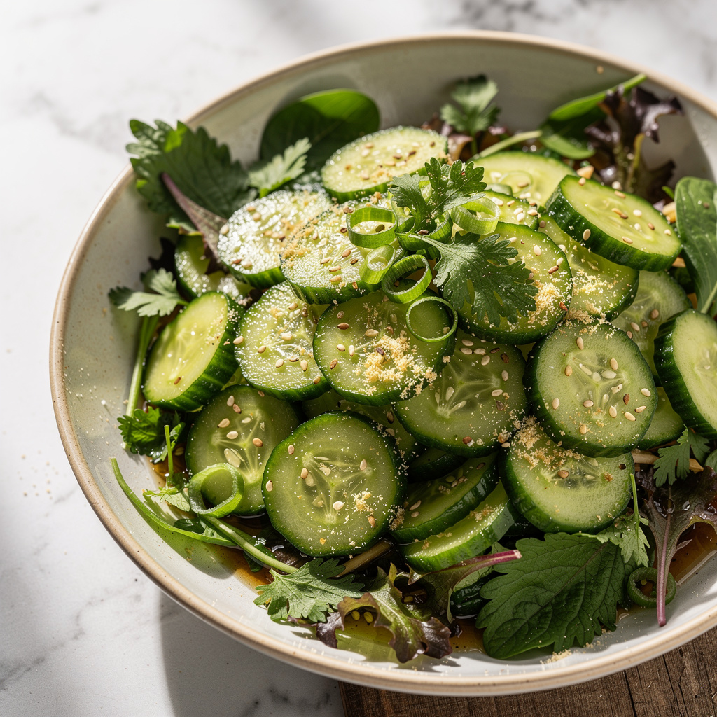 Asian Cucumber Salad (Addictive!)