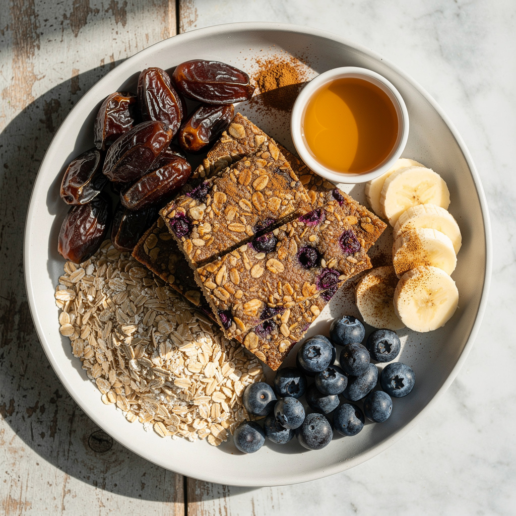 Banana Blueberry Bars