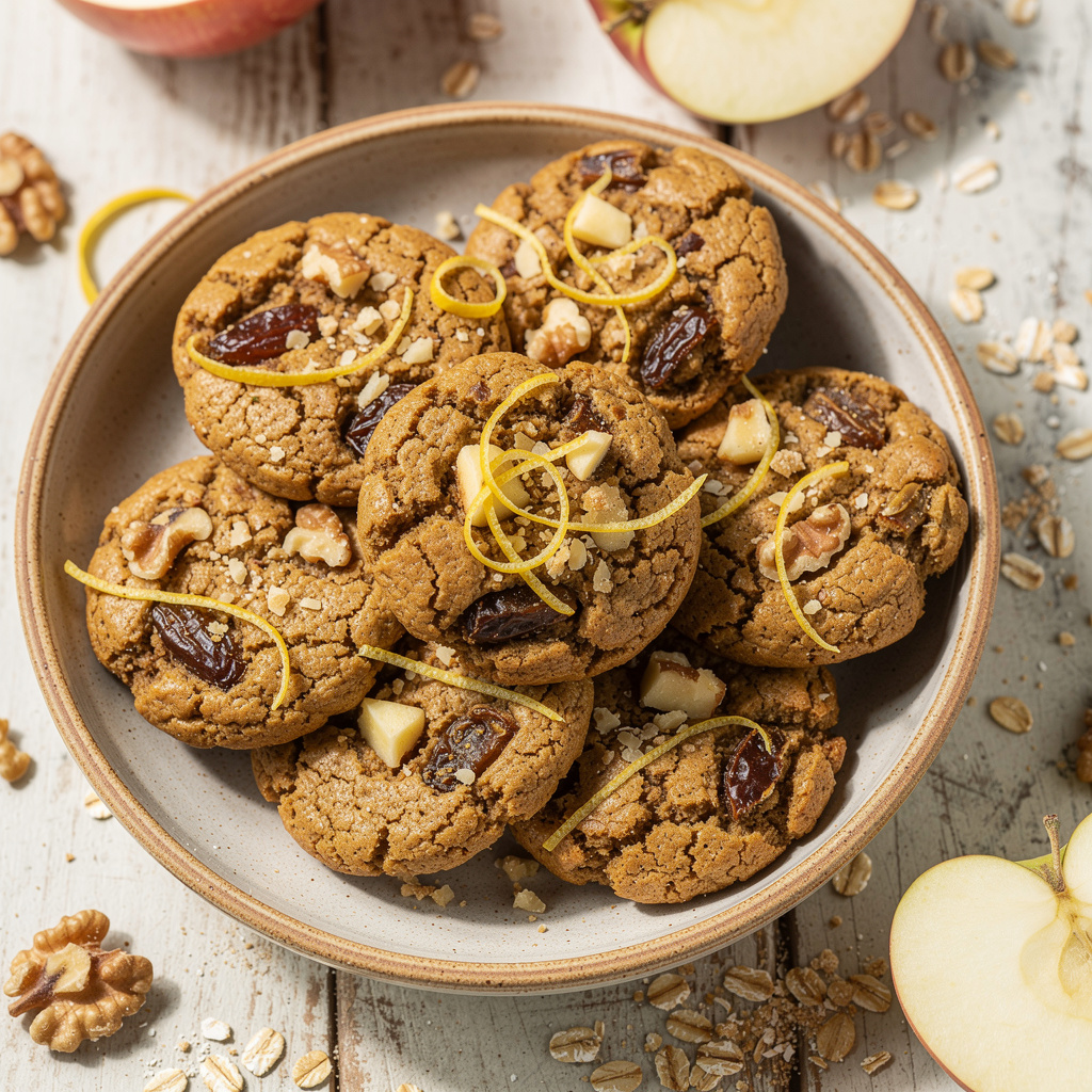 Chewy Lemon-Oatmeal Cookies