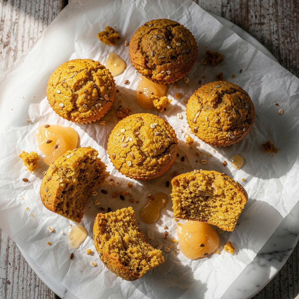 Whole Grain Corn Muffins