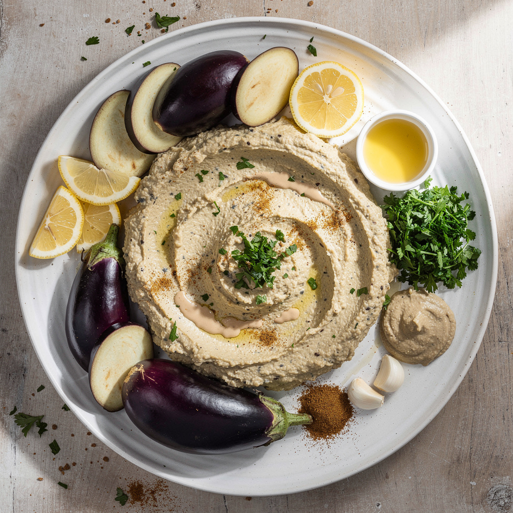 Oil-Free Baba Ghanoush