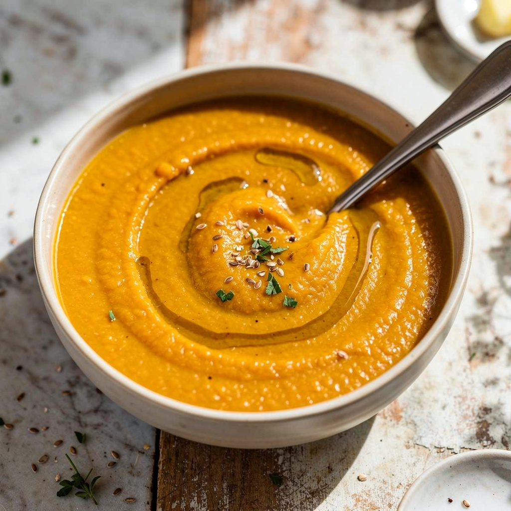 Ginger Sweet Potato Soup