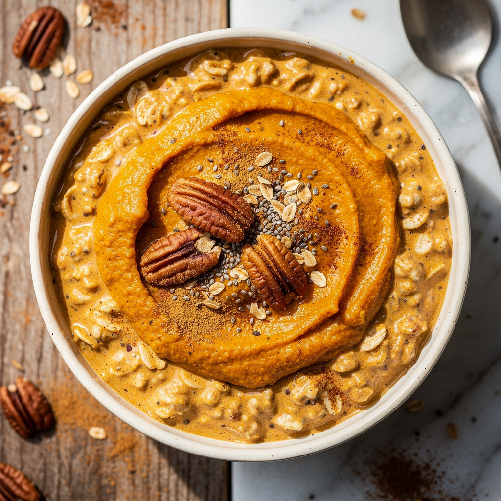 Pumpkin Pie Overnight Oats