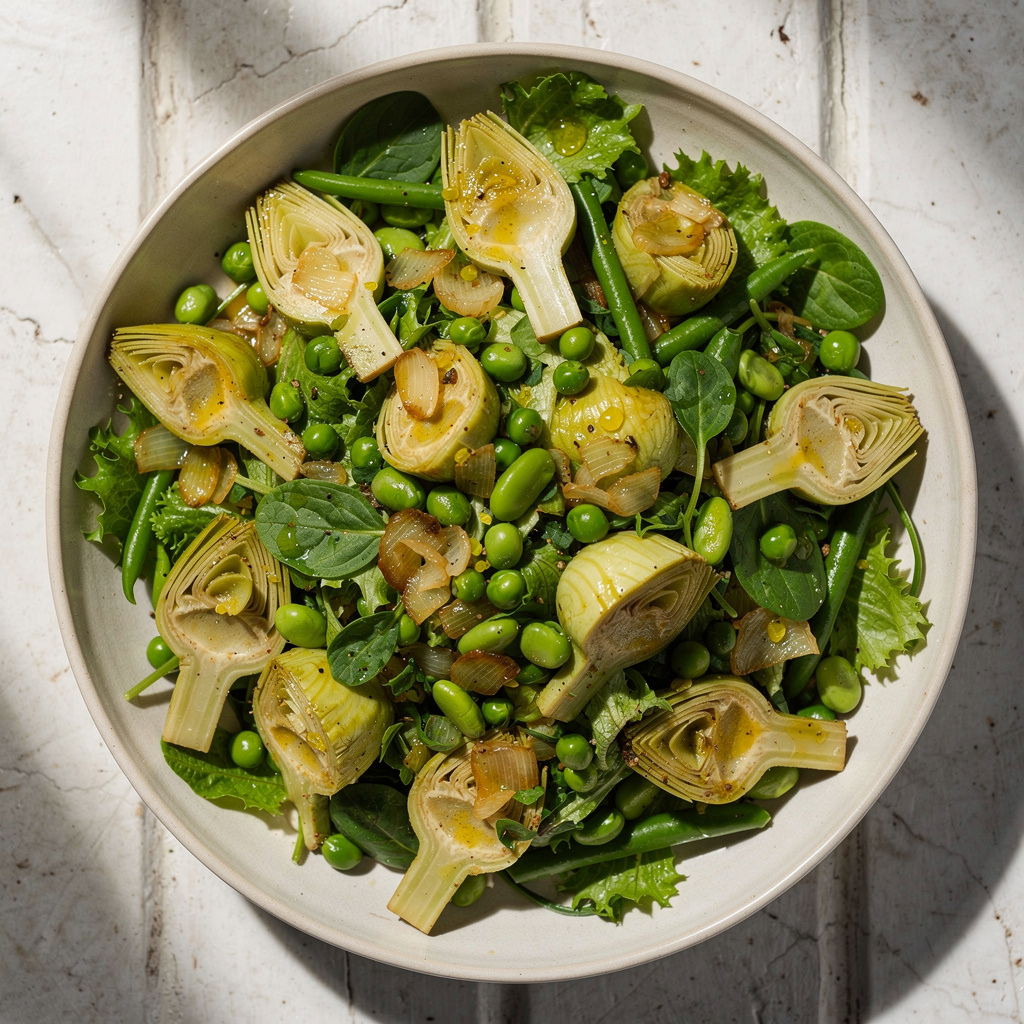 Sweet and Sour Artichoke Salad