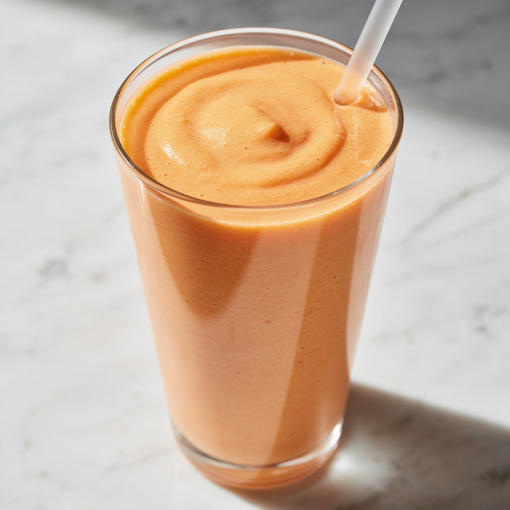 Peach–Spinach GLP1 Smoothie