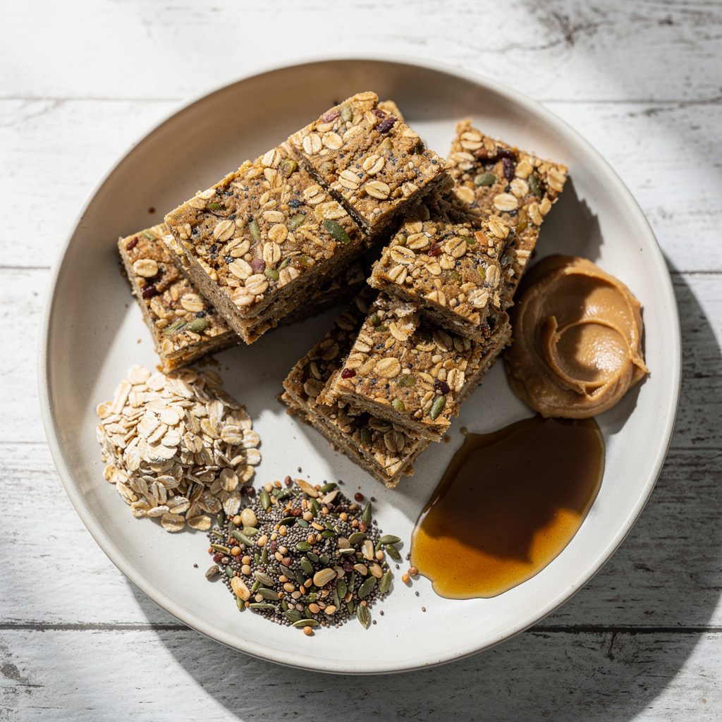 High-Protein Breakfast Oat Bars