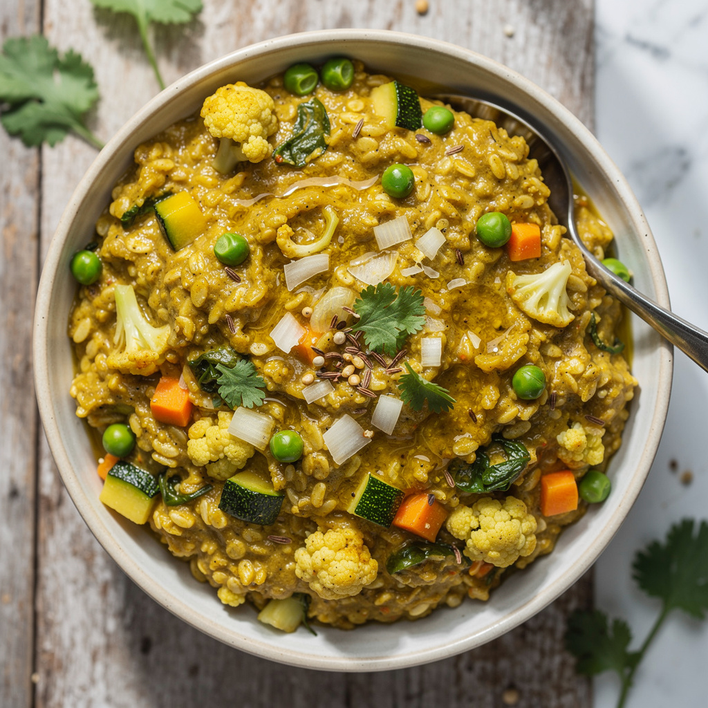 Instant Pot Masala Oats (Savory Oats)