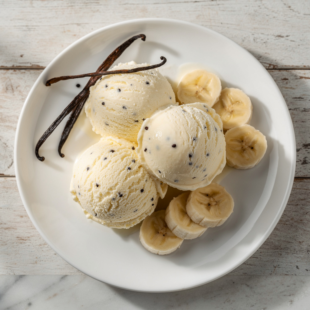 Vanilla Nice Cream With Real Vanilla Bean