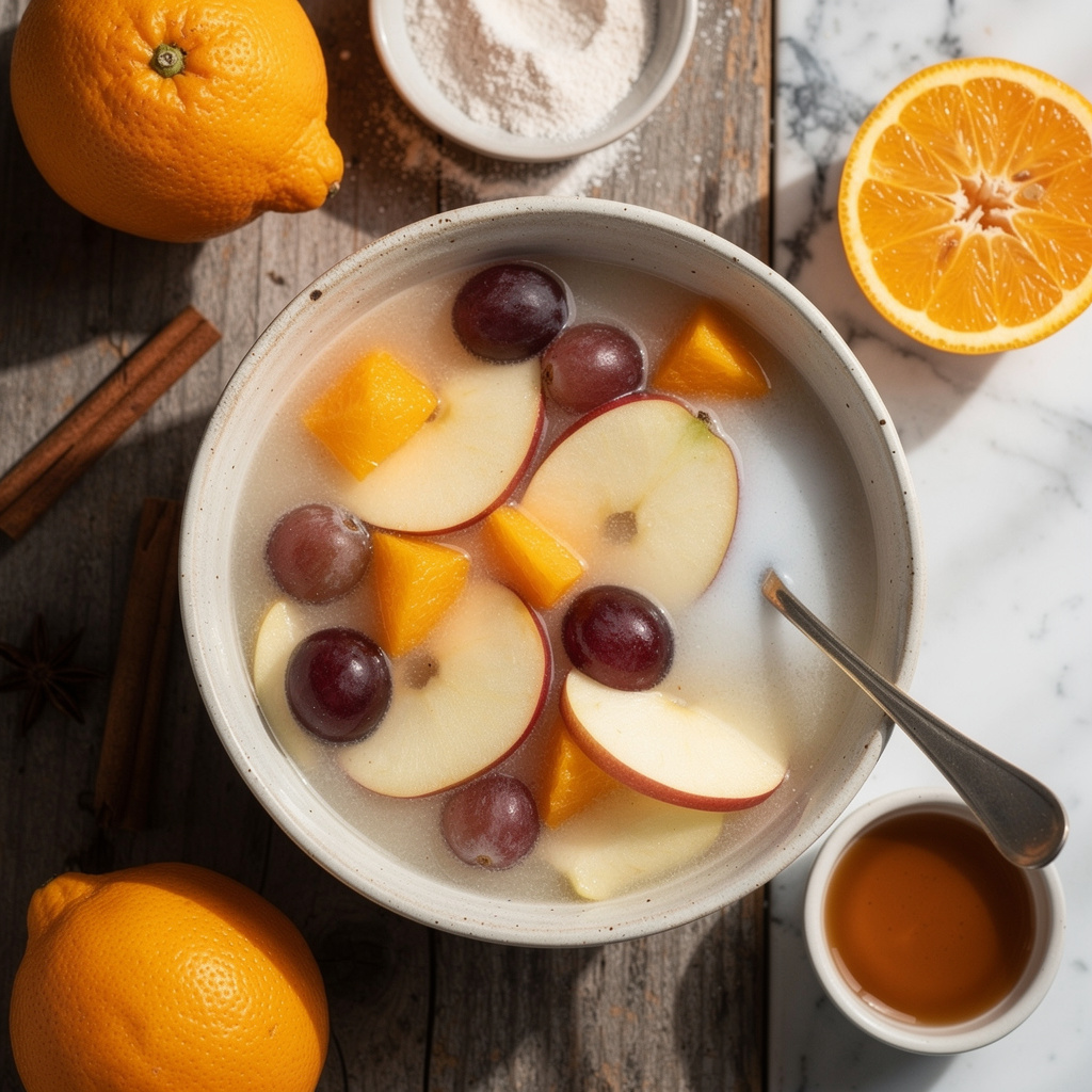 Mixed Fruit Soup