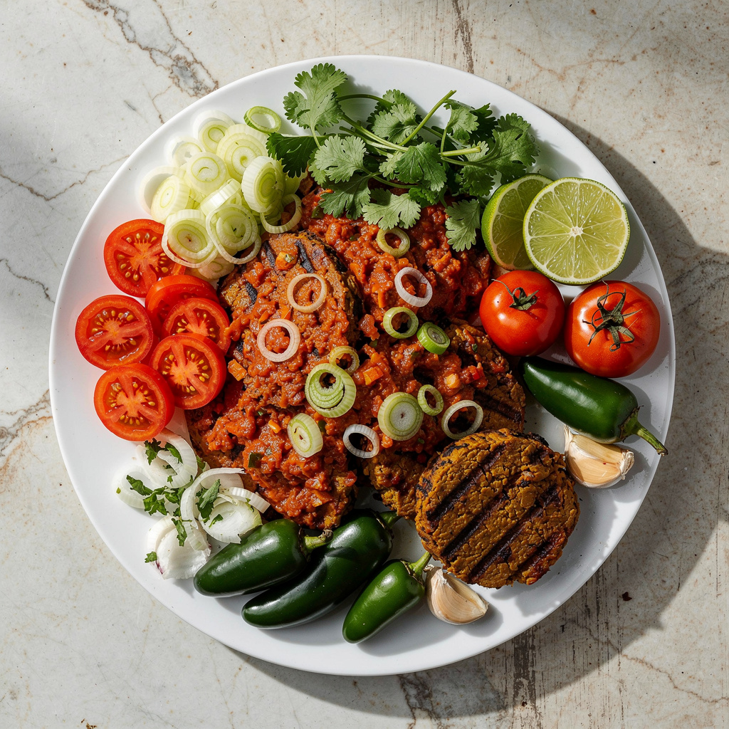 Grilled Fajita Platter with Smoky Tomato Salsa