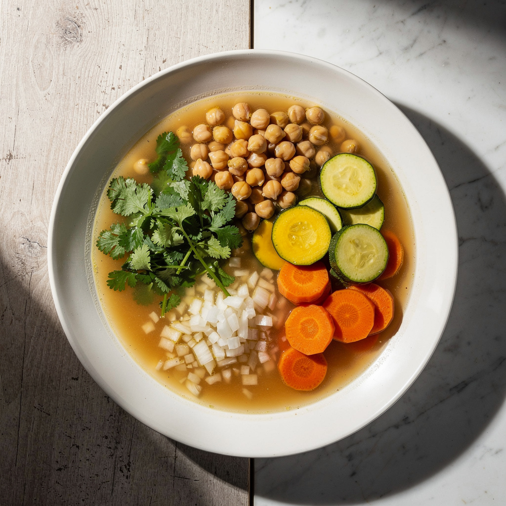 30-Minute Chickpea Pozole